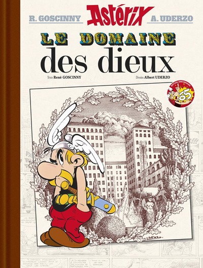 Picture of Astérix - Le Domaine des dieux n°17 - édition luxe - 65 ans Astérix