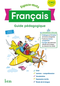 Picture of Espace-Mots Français CM2 - Guide pédagogique - Ed. 2020
