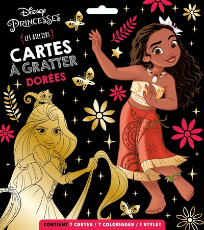 Image de DISNEY PRINCESSES - Les Ateliers Disney - Cartes à gratter dorées