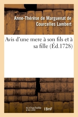 Picture of Avis d'une mere à son fils et à sa fille