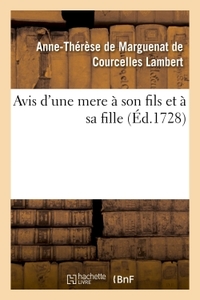 Picture of Avis d'une mere à son fils et à sa fille