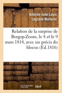 Picture of Relation de la surprise de Bergop-Zoom, 8-9 mars 1814