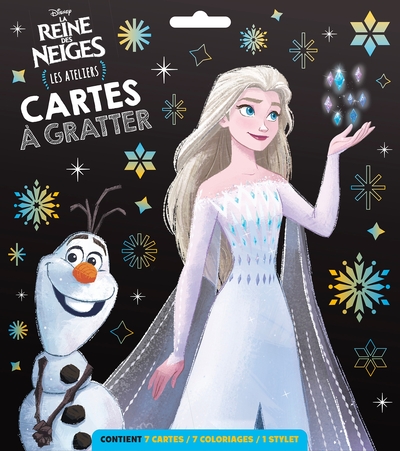 Image de LA REINE DES NEIGES - Pochette Cartes à gratter - Disney