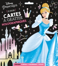 Image de DISNEY PRINCESSES - Les Ateliers Disney - Cartes à gratter holographiques