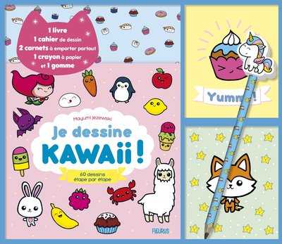 Image de Coffret je dessine Kawaii !