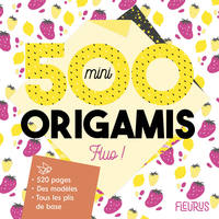 Image de 500 mini origamis fluo !