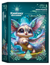 Image de Mon puzzle étincelant Fantasy Dreams 2025 (100 pièces)