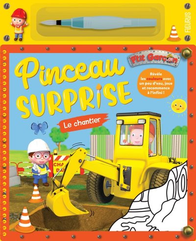 Image de Pinceau surprise P'tit garçon - Le chantier