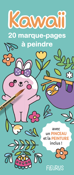 Image de Marque-pages à peindre - kawaii