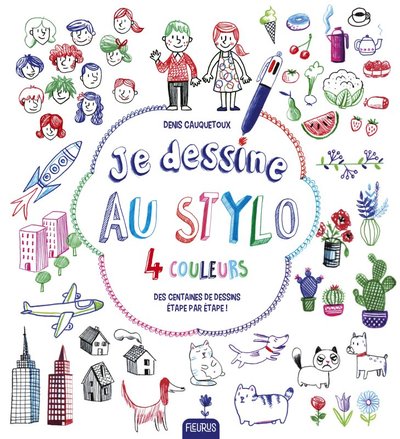 Image de Je dessine au stylo 4 couleurs