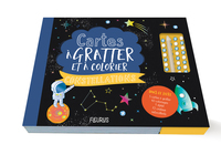 Image de Cartes à gratter et à colorier : Constellations