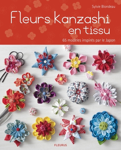 Picture of FLEURS KANZASHI EN TISSUS - 65 MODELES INSPIRES PAR LE JAPON