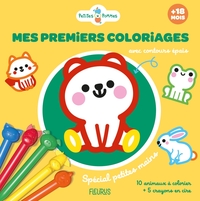 Picture of Mes premiers coloriages (inclus 5 crayons cire)