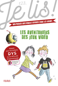 Image de 123 Dyslexie - Les aventuriers des jeux vidéos - Tome 1