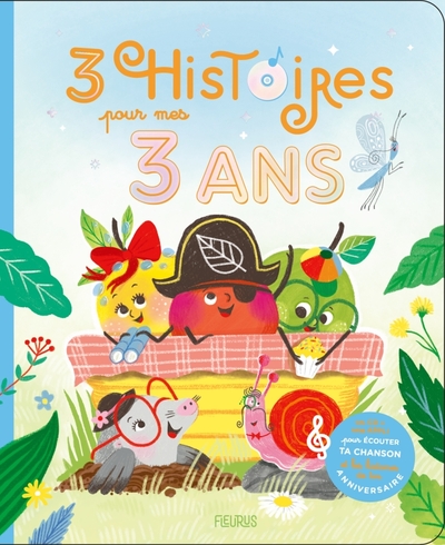 Image de 3 histoires pour mes 3 ans (+ CD)