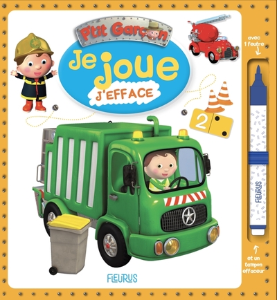 Picture of Je joue, j'efface - P'tit garçon (camion-poubelle)