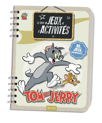 Picture of LIVRE DE JEUX ET D'ACTIVITES TOM AND JERRY