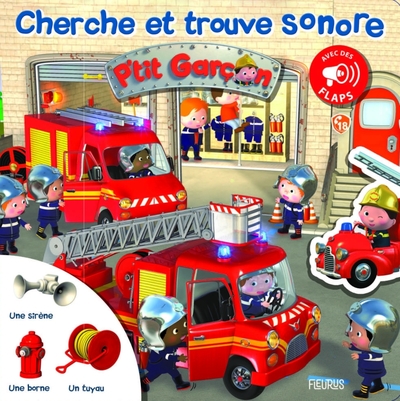 Picture of Cherche et trouve sonore P'tit garçon (avec des flaps)