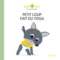 Picture of Petit loup fait du yoga