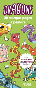 Image de Marque-pages à peindre - dragons