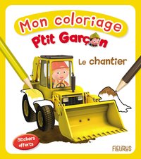 Picture of Mon coloriage p'tit garçon - Le chantier