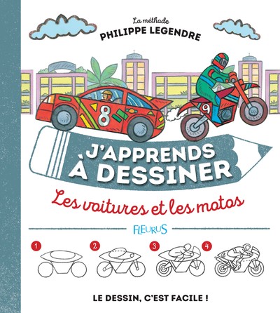 Image de J'apprends à dessiner les voitures et les motos