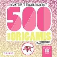 Image de 500 mini origamis passion fluo !