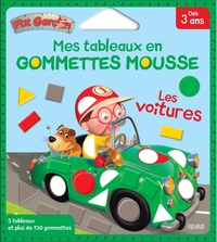 Picture of Mes tableaux en gommettes mousse - Les voitures
