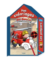 Picture of Mes coloriages P tit Garçon - Les pompiers