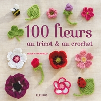 Image de 100 fleurs au tricot et au crochet