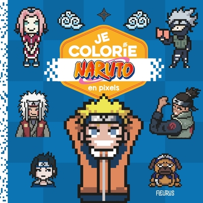 Picture of Je colorie en pixels - Naruto