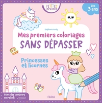 Picture of Mes premiers coloriages sans dépasser - Princesses et licornes