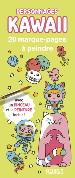 Image de Marque-pages à peindre   Personnages kawaii