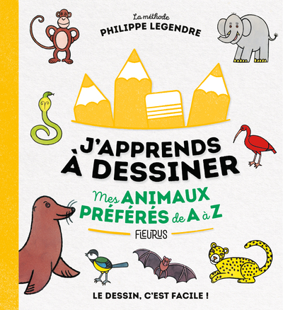 Image de J'apprends à dessiner mes animaux préférés de A à Z