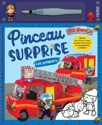 Image de Pinceau surprise P'tit garçon - Les pompiers
