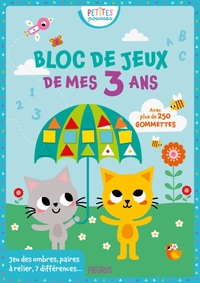 Image de Le bloc de jeux de mes 3 ans avec des gommettes