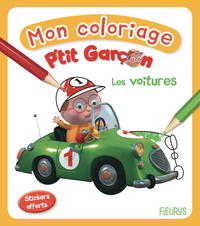 Image de Mon coloriage p'tit garçon - Les voitures