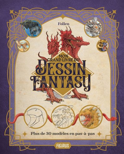 Image de Mon grand livre du dessin fantasy