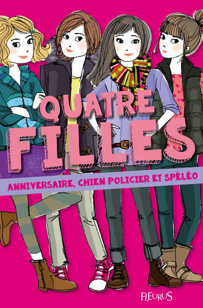 Image de Quatre filles - Tome 2 - Anniversaire, chien policier et spéléo