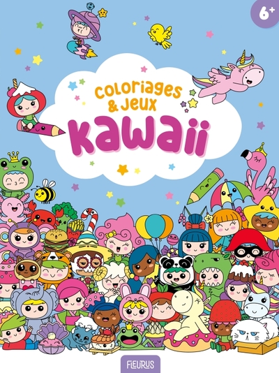 Image de Coloriages et jeux kawaii