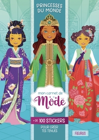 Picture of Mon carnet de mode - Princesses du monde