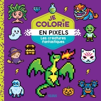 Image de Je colorie en pixels - Les créatures fantastiques
