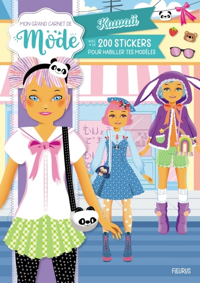 Image de Mon grand carnet de mode - Kawaii