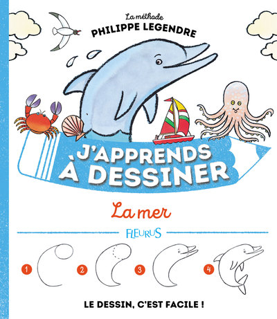 Image de J'apprends à dessiner la mer
