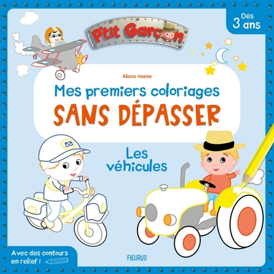 Picture of Mes premiers coloriages sans dépasser - Les véhicules