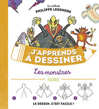Image de J'apprends à dessiner les monstres