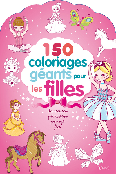 Picture of 150 COLORIAGES GEANTS POUR LES FILLES