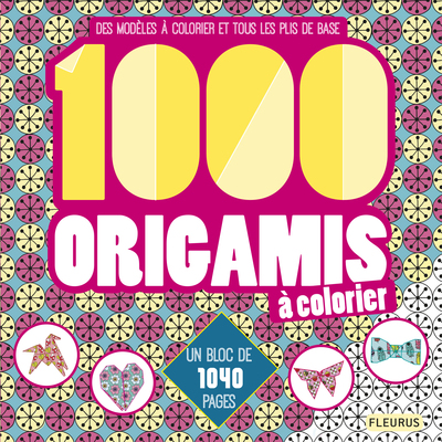 Image de 1000 origamis à colorier