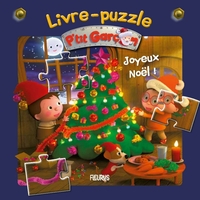 Picture of Livre puzzle P tit garçon Noël