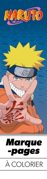 Picture of Marque-pages à colorier Naruto Vol. 1 (Bleu)